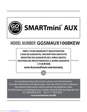 GOgroove SMARTmini AUX Operating Manual