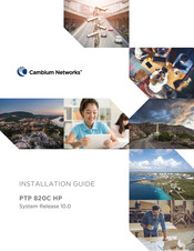 Cambium Networks PTP 820C HP Installation Manual