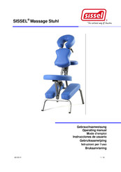 Sissel Massage chair Operating Manual