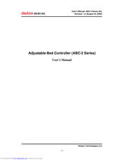 Dadam micro ABC-2 Series User Manual