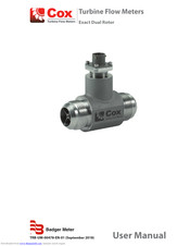 COX Exact Dual Rotor User Manual