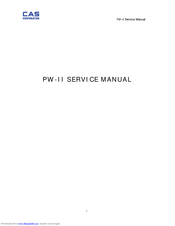 CAS PW-10H Service Manual