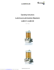 Gruetzner Lubricus LUB-V2 Operating Instructions Manual