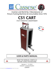 Cassese CS1 CART User Manual