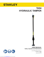 Stanley TA54 User Manual