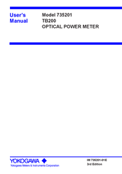 YOKOGAWA 735201 User Manual
