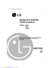 LG XC62 Owner's Manual