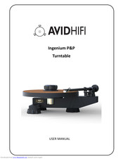 AvidHiFi Ingenium P&P User Manual