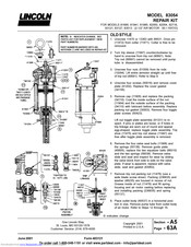 Lincoln 83054 Manual