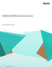 Alaris S2000w Series Setup Manual