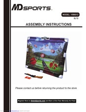 MD SPORTS 1550013 Assembly Instructions Manual