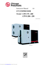 Chicago Pneumatic CPVS 250 Instruction Manual
