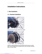 EleCycles SMA-Q Installation Instructions Manual