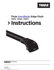 Thule AeroBlade 7601 Instructions Manual