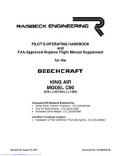 Raisbeck Engineering BEECHCRAFT KING AIR C90 Pilot Operating Handbook