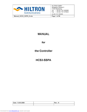 Hiltron HCS3-SSPA Manual