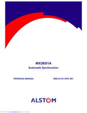 Alstom MX3EG1A Technical Manual
