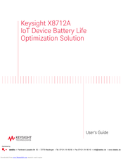 Keysight Technologies X8712A User Manual