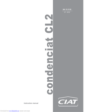 CIAT CONDENCIAT CL2 Instruction Manual