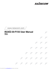 Raisecom RC852-30-FV35 User Manual