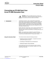 Nordson FP-200 Instruction Sheet