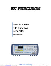Bk Precision 4014B User Manual