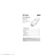 Ya-man Beaute R Flash User Manual