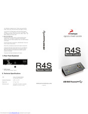 Antelope R4S Quick Start Manual