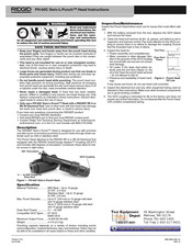 RIDGID PH-60C Swiv-L-Punch Head Instructions