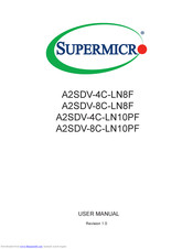 Supermicro A2SDV-4C-LN8F User Manual