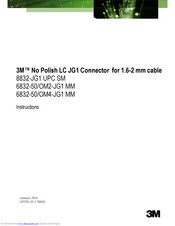 3M 8832-JG1 UPC SM Instructions Manual