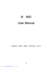 Ramos i9 MID User Manual