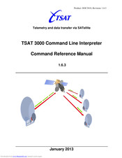 TSAT AS TSAT 3000 Command Reference Manual
