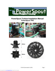 EcoInnovation PowerSpout TRG 200 Installation Manual