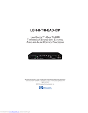 Broadata LBH-H-T/R-EAD-ICP Manual