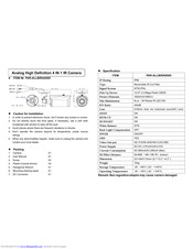 InVid PAR-ALLBIRA650D User Manual