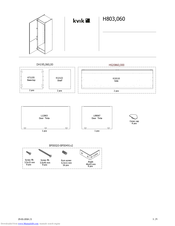 Kvik H803,060 Assembly Instructions
