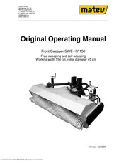 matev SWE-HY 150 Operating Manual