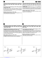 CISA 57360 Installation Instructions Manual