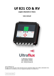 UltraFlux Uf 821 User Manual