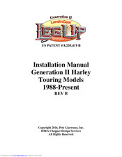 LegUp LandinGear Generation II Installation Manual