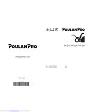 Poulan Pro PR 210 Original Instructions Manual