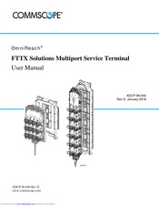 CommScope OmniReach FTTX Solutions User Manual