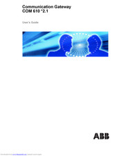 ABB COM 610 *2.1 User Manual