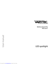 Varytec Battery Event Par User Manual