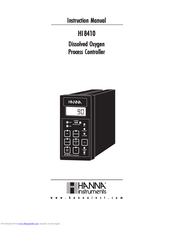 Hanna HI8410 Instruction Manual