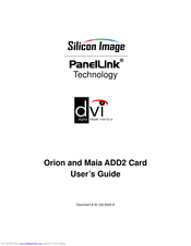 Silicon Image Maia User Manual