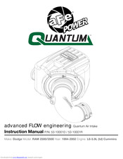 aFe power Quantum 53-10001R Instruction Manual