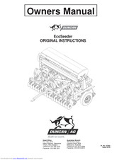 Duncan EcoSeeder Original Instructions Manual