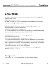 Crate&Barrel Gustavian Manual